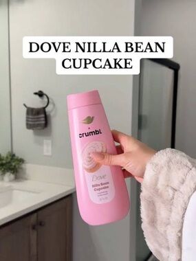NEW 🧁 Dove Nilla Bean Cupcake Body Wash